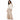 Luxe Embroidered Mesh Long Sleeve Top | Ivory | Size XS