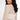 Luxe Embroidered Mesh Long Sleeve Top | Ivory | Size XS