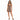 Archival Vivienne Tam Lotus Mandala Mesh Mini Dress | Brown & Tan | Size 2