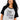 Vintage Roxy J'Adore Le Surf Crop Tee | Heather & Black | Size Large